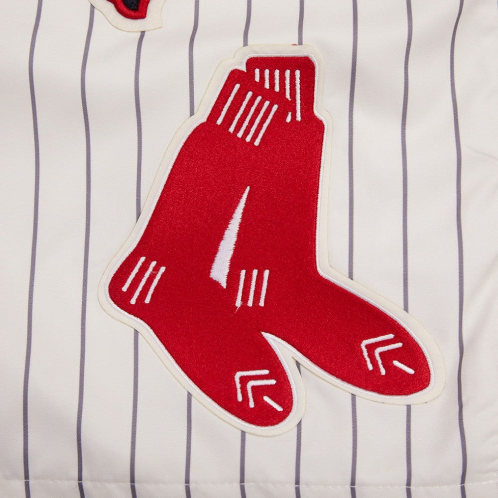 Boston Red Sox Pro Standard Pinstripe Retro Classic Woven Shorts Sale