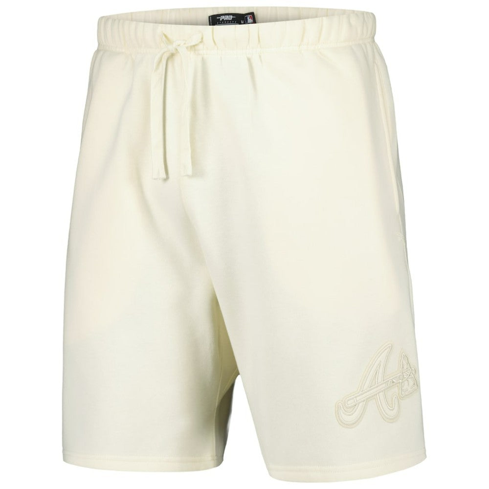 Atlanta Braves Pro Standard Neutral Fleece Shorts Outlet