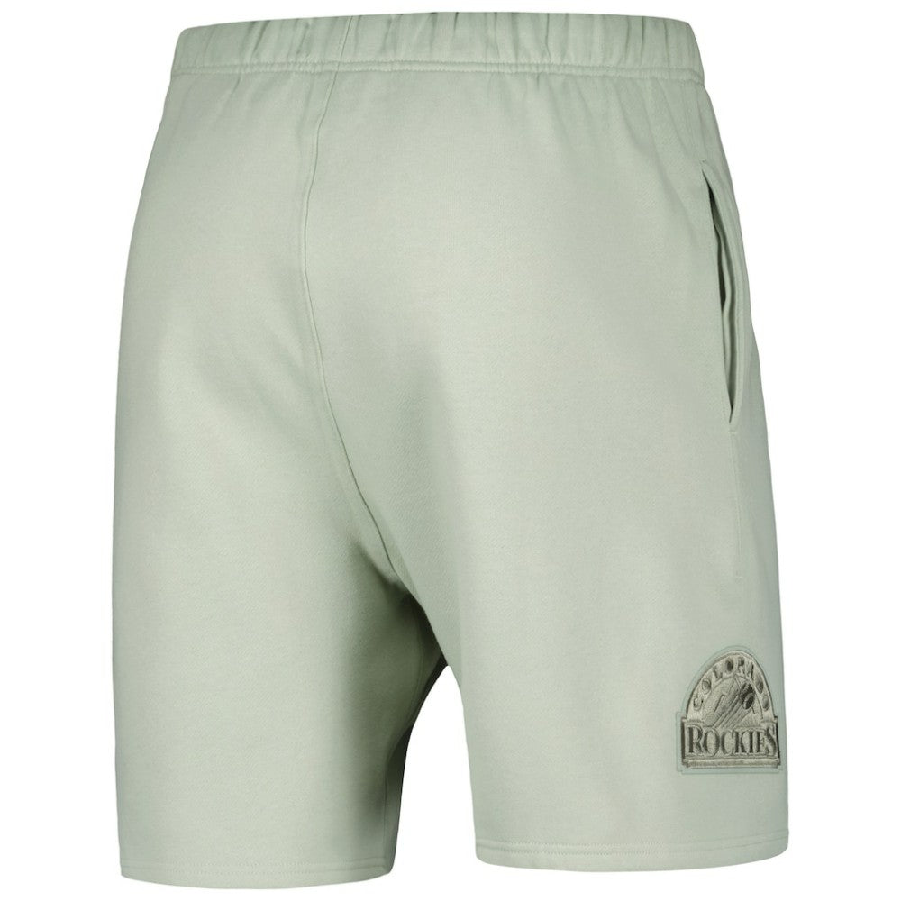 Colorado Rockies Pro Standard Neutral Fleece Shorts Outlet
