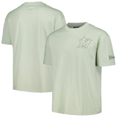 Miami Marlins Pro Standard Oversized Neutral CJ Dropped Shoulders T-Shirt Online