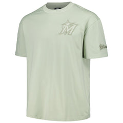 Miami Marlins Pro Standard Oversized Neutral CJ Dropped Shoulders T-Shirt Online