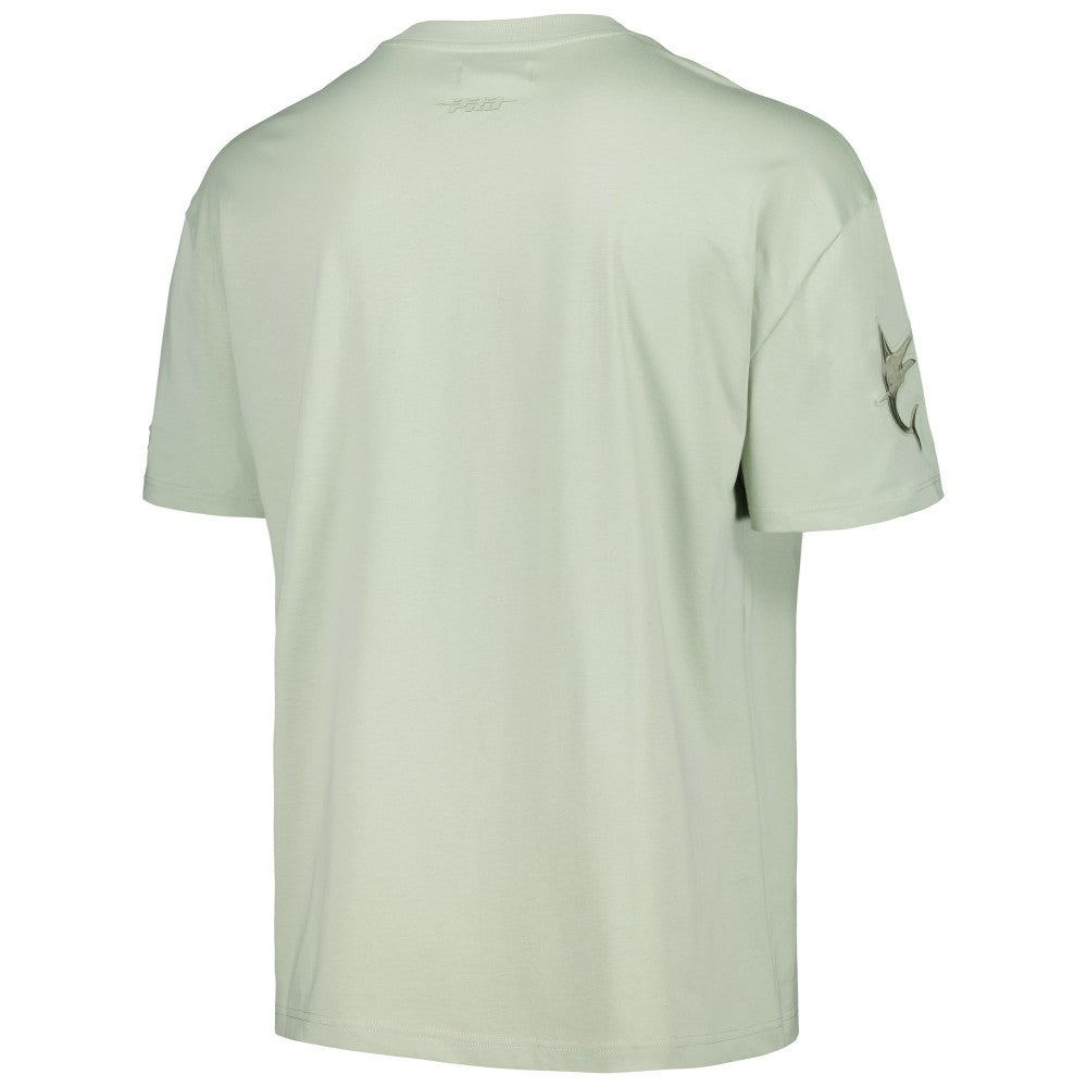 Miami Marlins Pro Standard Oversized Neutral CJ Dropped Shoulders T-Shirt Online