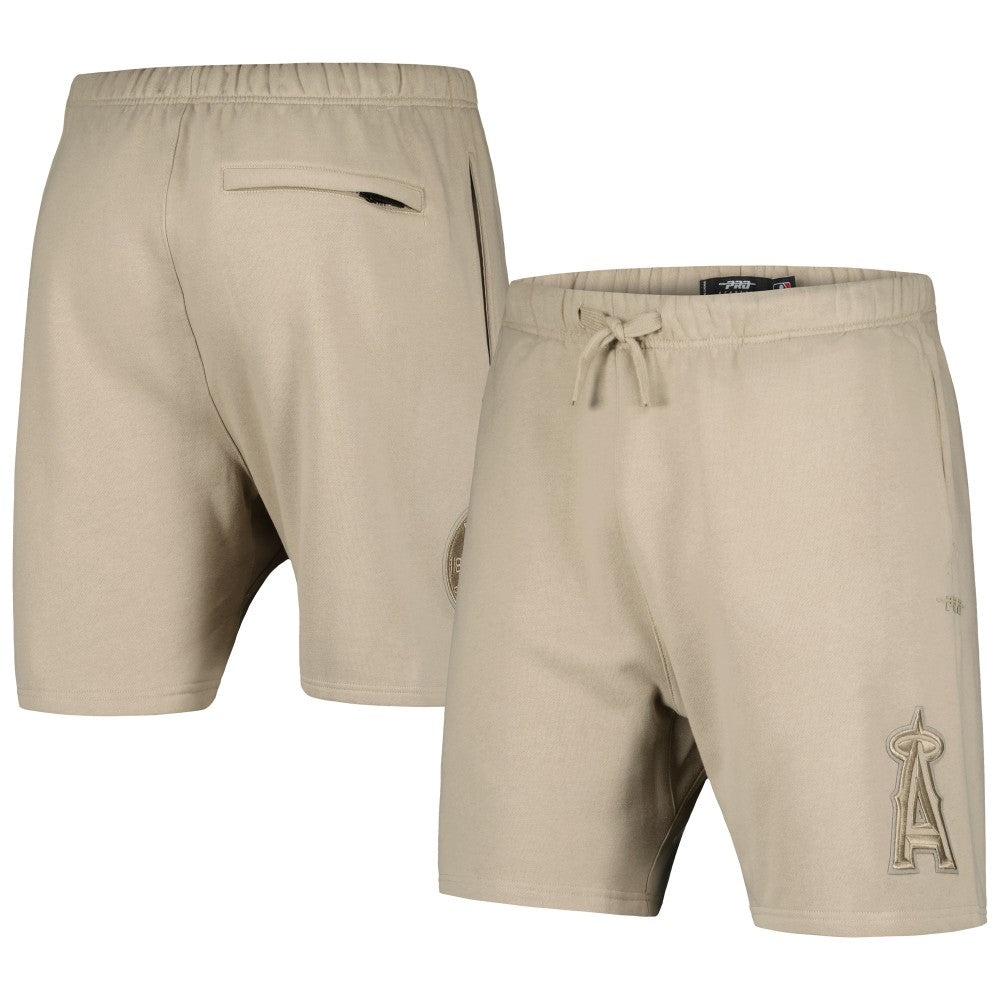 Los Angeles Angels Pro Standard Neutral Fleece Shorts Outlet
