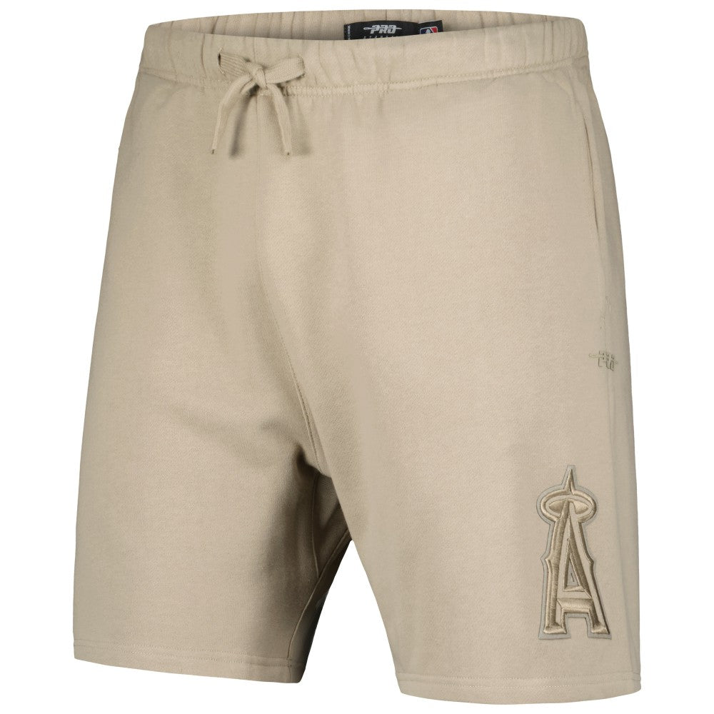 Los Angeles Angels Pro Standard Neutral Fleece Shorts Outlet
