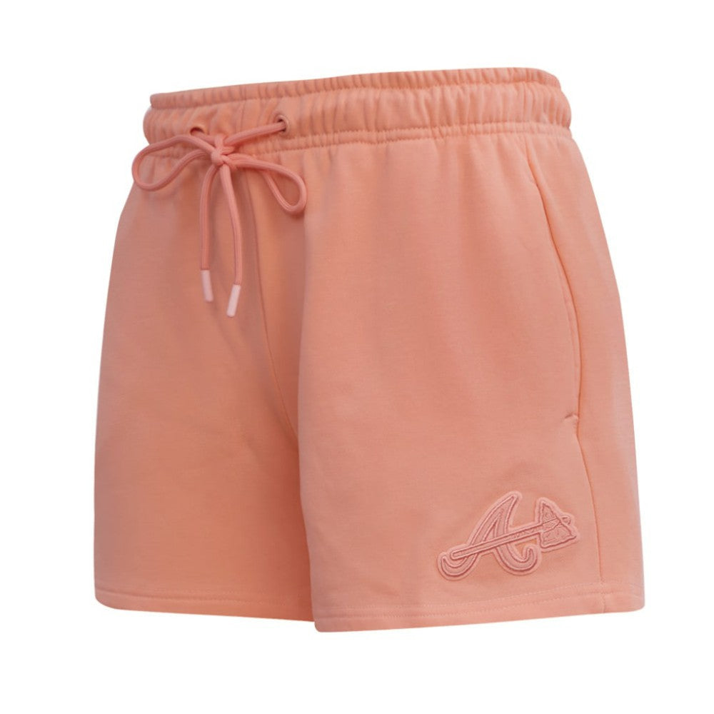 Atlanta Braves Pro Standard Women's Neutral Fleece Shorts Outlet