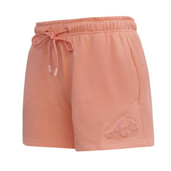 Atlanta Braves Pro Standard Women's Neutral Fleece Shorts Outlet