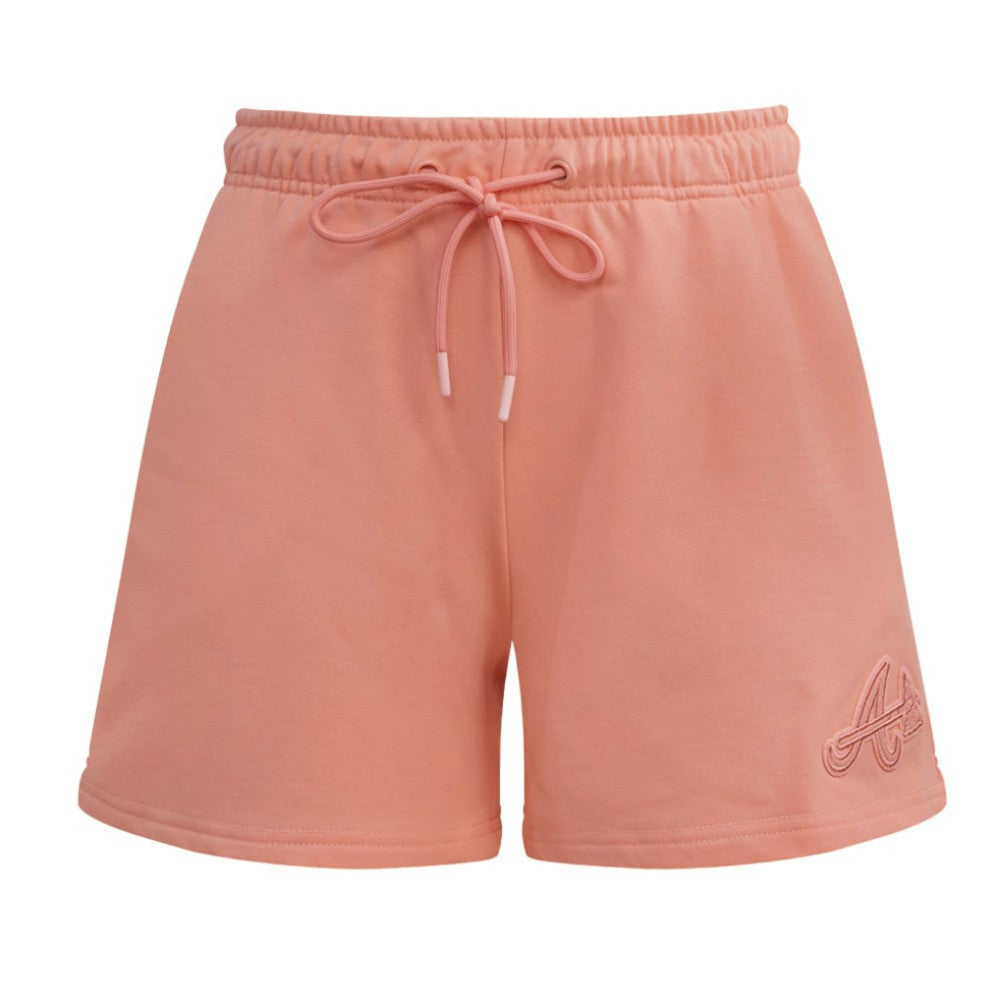 Atlanta Braves Pro Standard Women's Neutral Fleece Shorts Outlet
