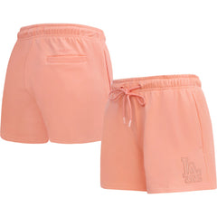 Los Angeles Dodgers Pro Standard Women's Neutral Fleece Shorts Discount