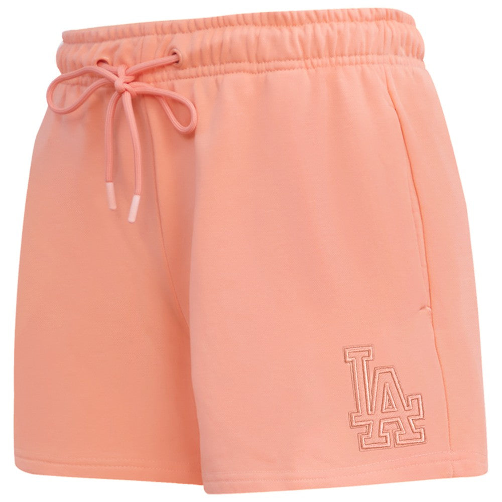 Los Angeles Dodgers Pro Standard Women's Neutral Fleece Shorts Discount