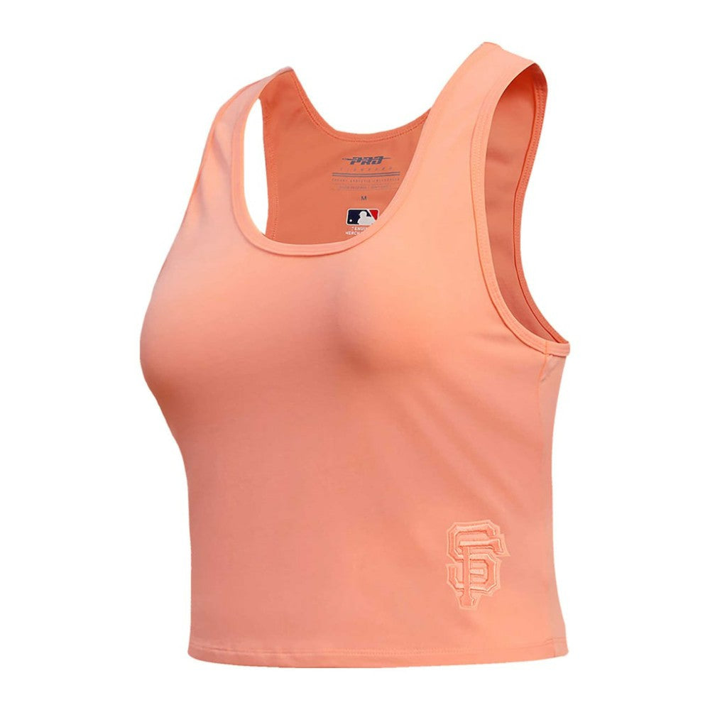 San Francisco Giants Pro Standard Women's Neutral Fitted Racerback Tank Top for sale