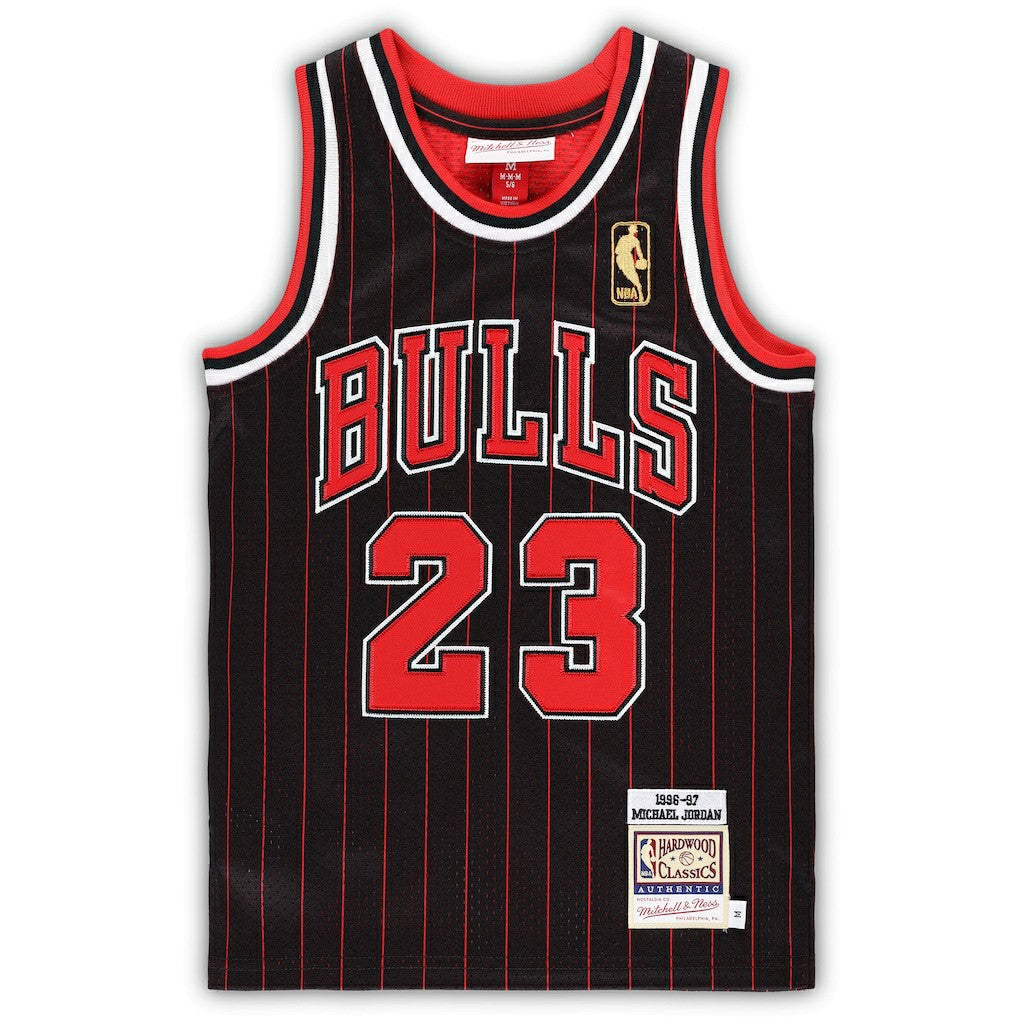Mitchell & Ness Michael Jordan Chicago Bulls Preschool 1996/97 Hardwood Classics Authentic Jersey Black