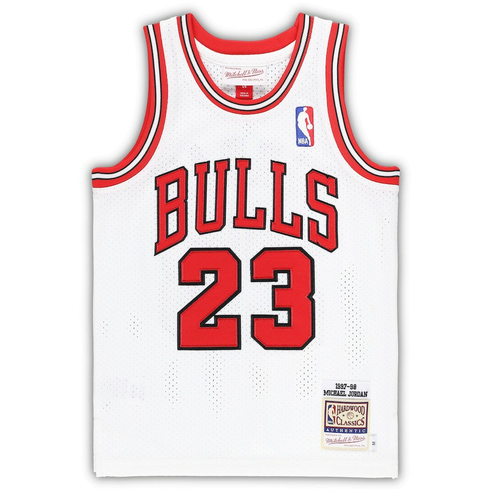 Mitchell & Ness Michael Jordan Chicago Bulls Preschool 1997/98 Hardwood Classics Authentic Jersey White