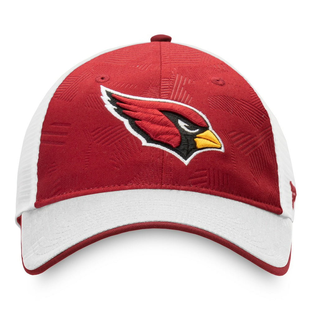 Arizona Cardinals Iconic Defender Trucker Adjustable Hat - Cardinal/White - Fanatics