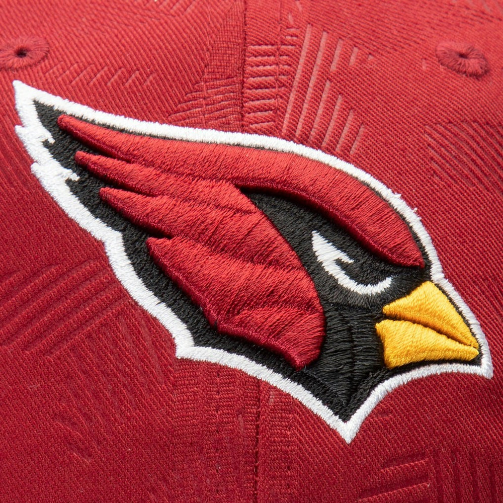Arizona Cardinals Iconic Defender Trucker Adjustable Hat - Cardinal/White - Fanatics
