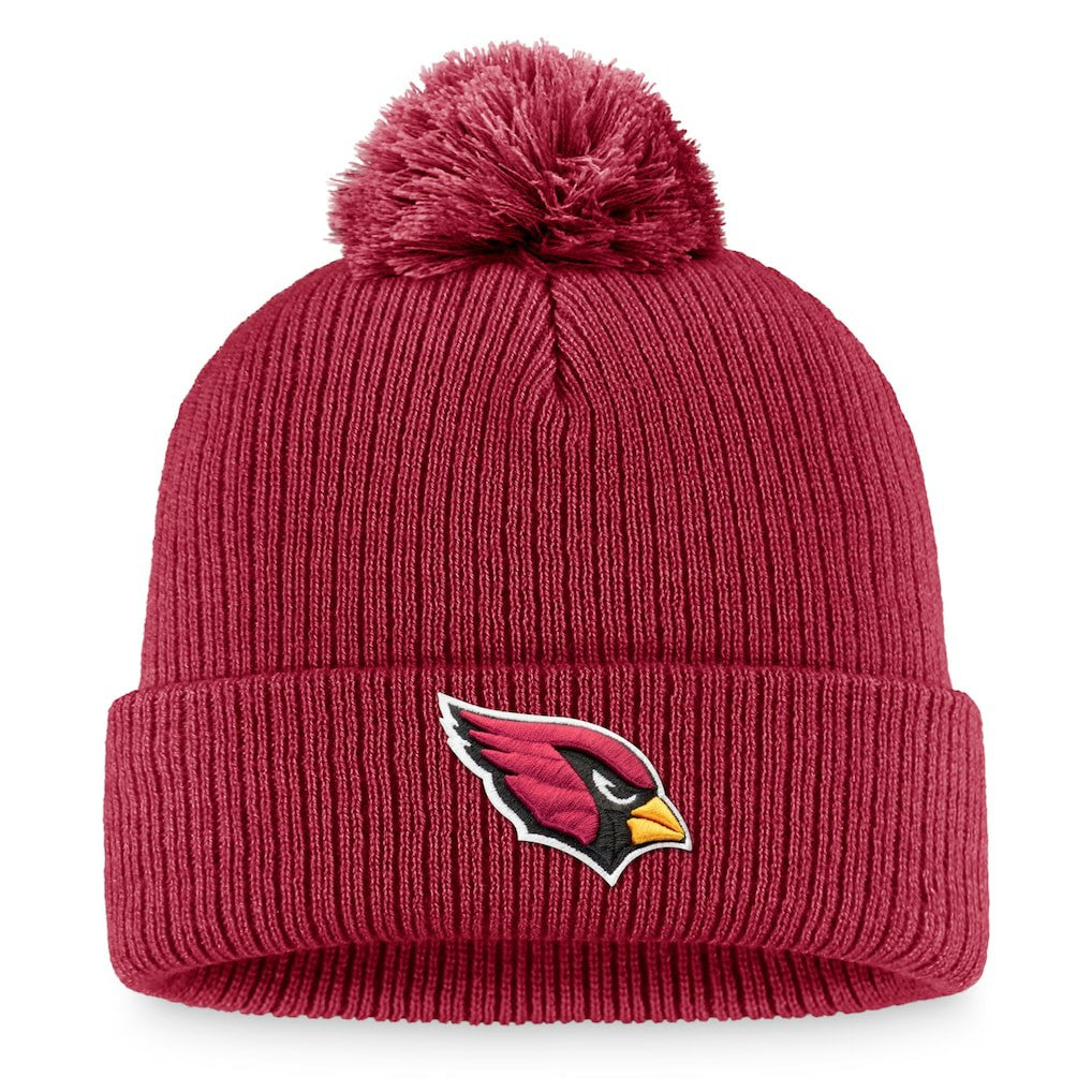 Arizona Cardinals Women's Cuffed Knit Hat with Pom - Cardinal - Fanatics