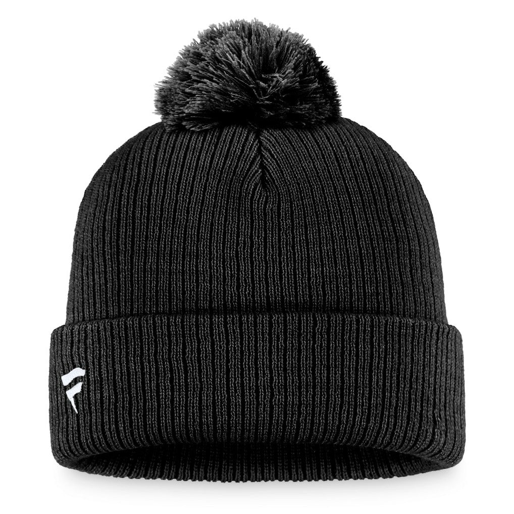 New Orleans Saints Women's Cuffed Knit Hat with Pom - Black - Fanatics