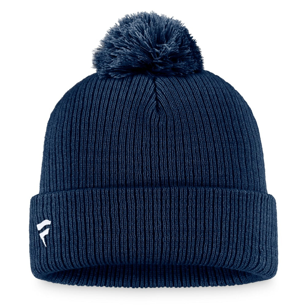Tennessee Titans Women's Cuffed Knit Hat with Pom - Navy - Fanatics