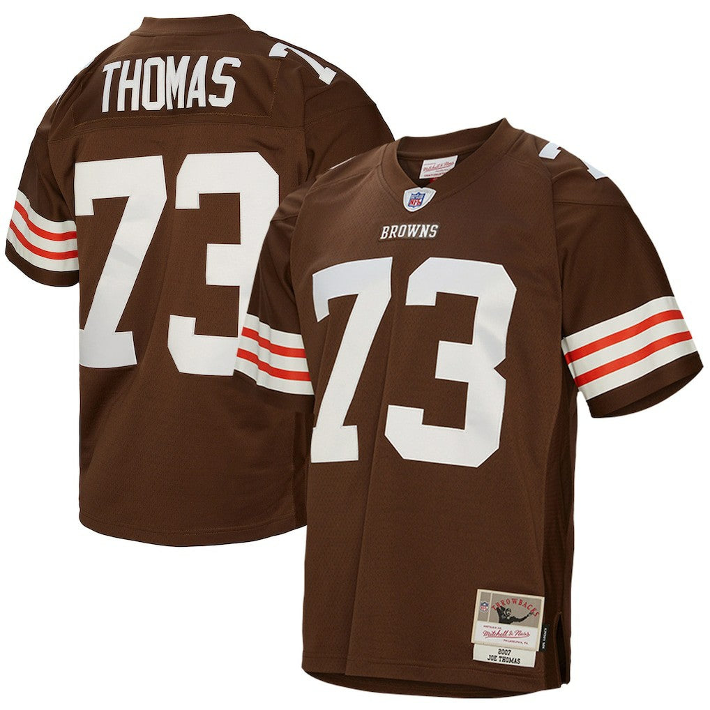 Joe Thomas Cleveland Browns Legacy Replica Jersey - Brown - Mitchell & Ness