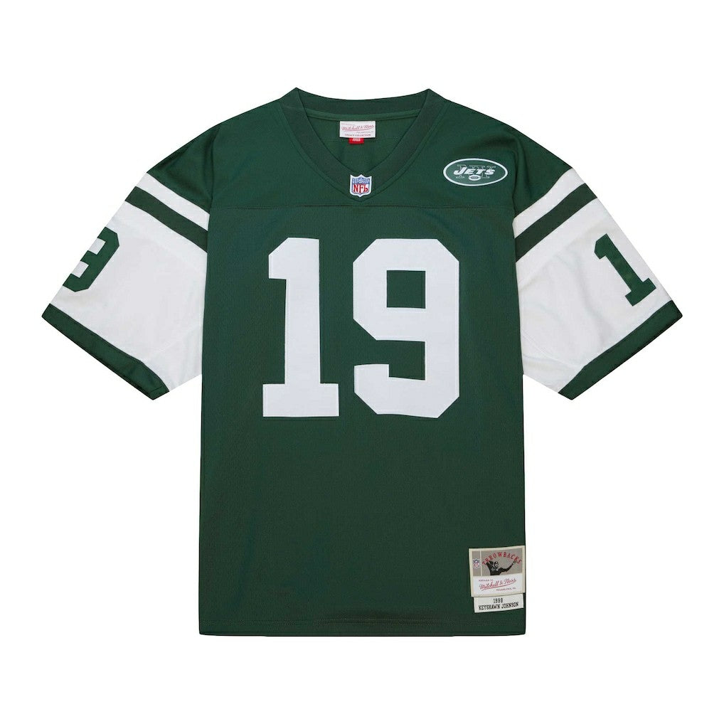 Keyshawn Johnson New York Jets Legacy Replica Jersey - Green - Mitchell & Ness