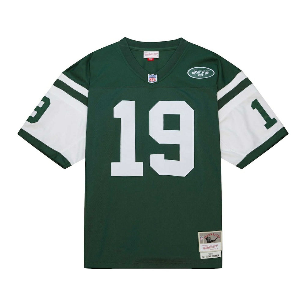 Keyshawn Johnson New York Jets Legacy Replica Jersey - Green - Mitchell & Ness