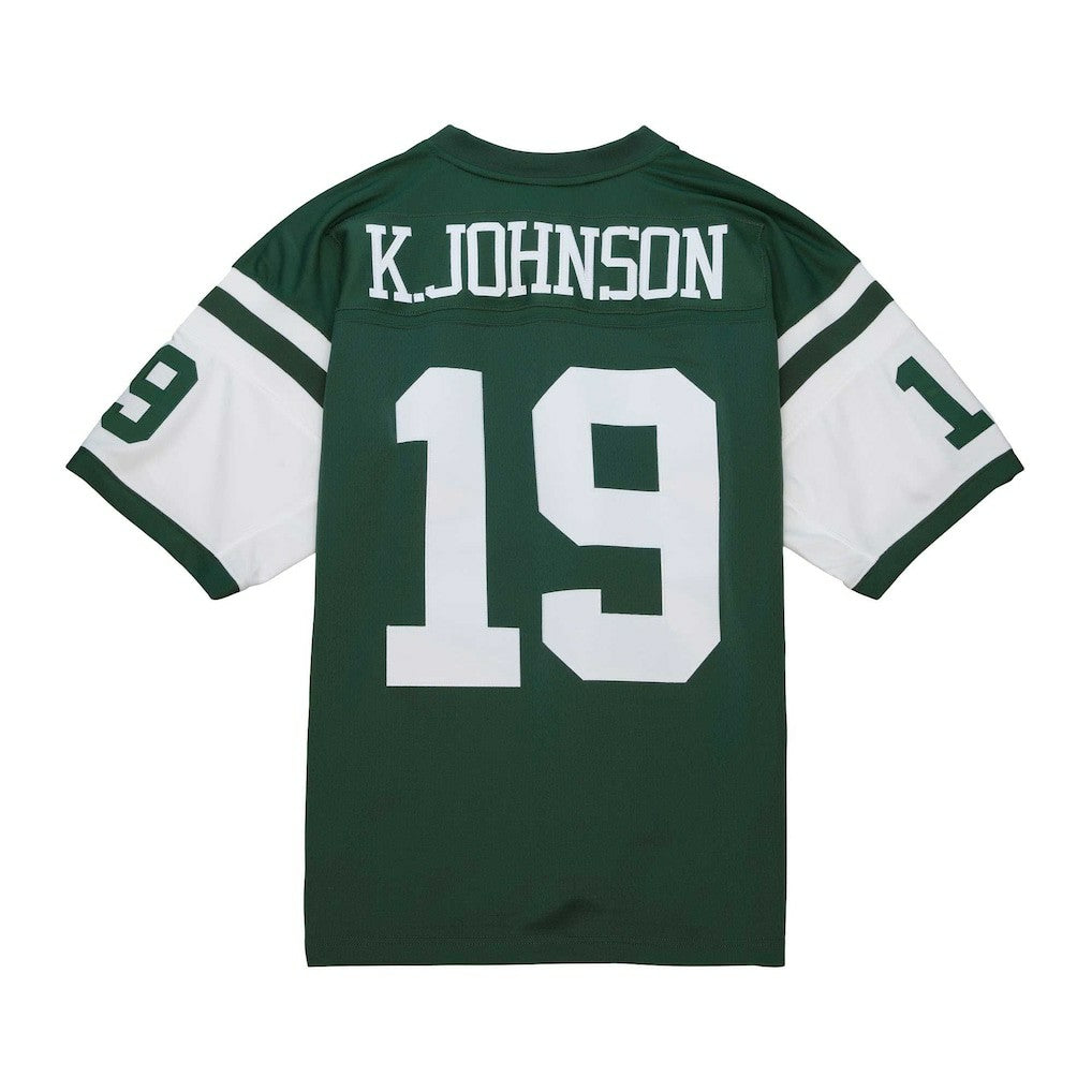 Keyshawn Johnson New York Jets Legacy Replica Jersey - Green - Mitchell & Ness