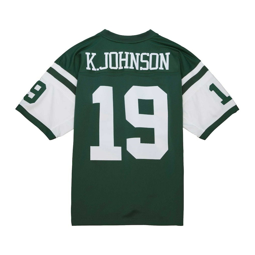 Keyshawn Johnson New York Jets Legacy Replica Jersey - Green - Mitchell & Ness