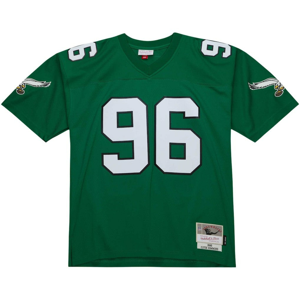 Clyde Simmons Philadelphia Eagles Legacy Replica Jersey - Kelly Green - Mitchell & Ness