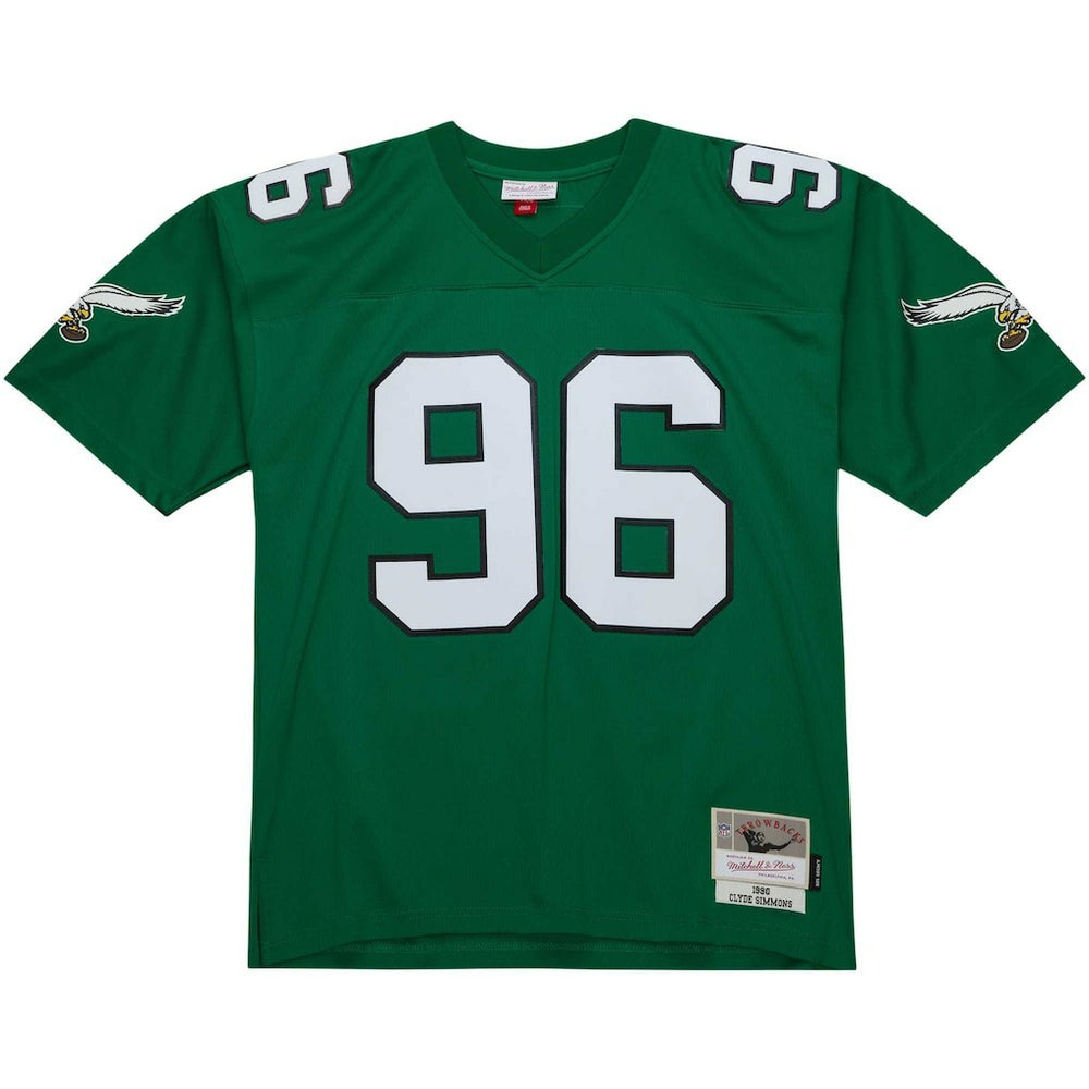 Clyde Simmons Philadelphia Eagles Legacy Replica Jersey - Kelly Green - Mitchell & Ness