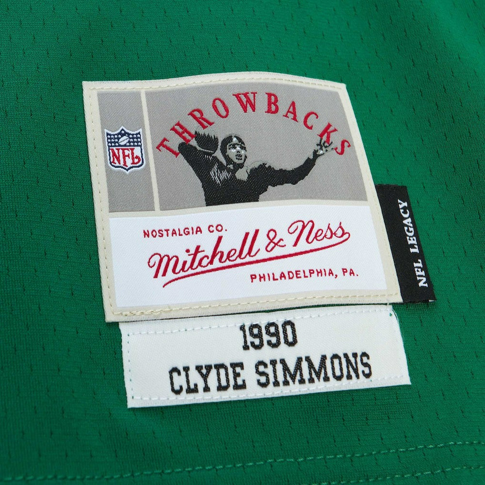 Clyde Simmons Philadelphia Eagles Legacy Replica Jersey - Kelly Green - Mitchell & Ness