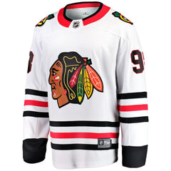 Connor Bedard Chicago Blackhawks Fanatics Away Breakaway Player Jersey - White | Fanatics Clearance