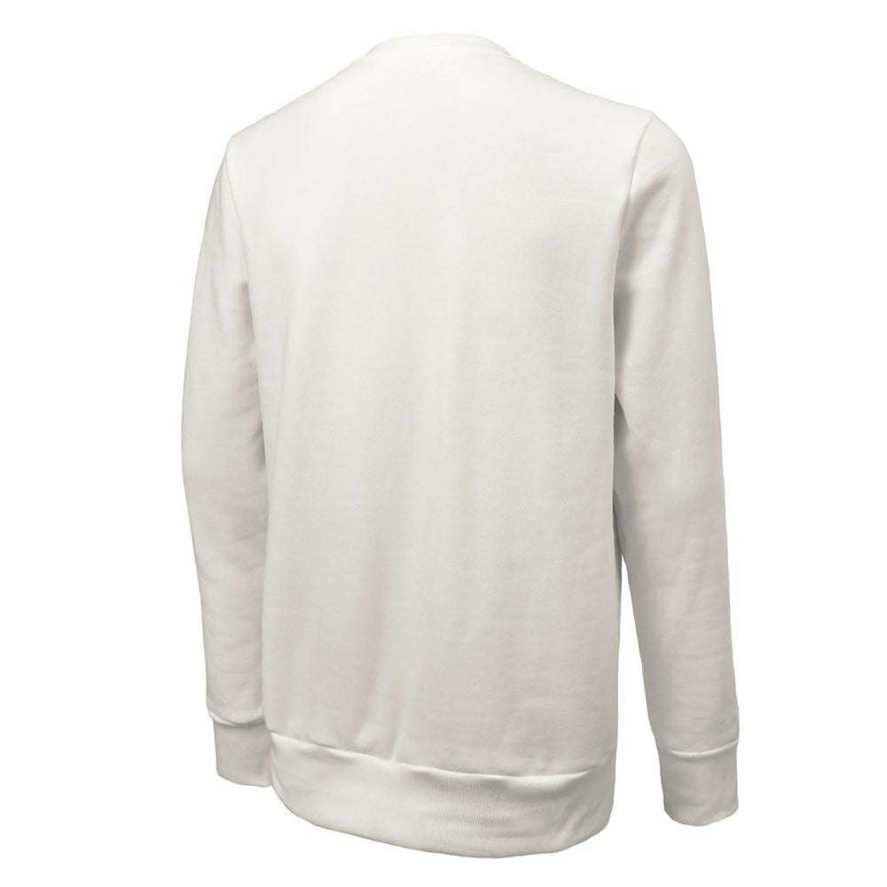 Atlanta Falcons Majestic Threads Unisex Sundays Block Letter Crewneck Pullover Sweatshirt - White - NFL