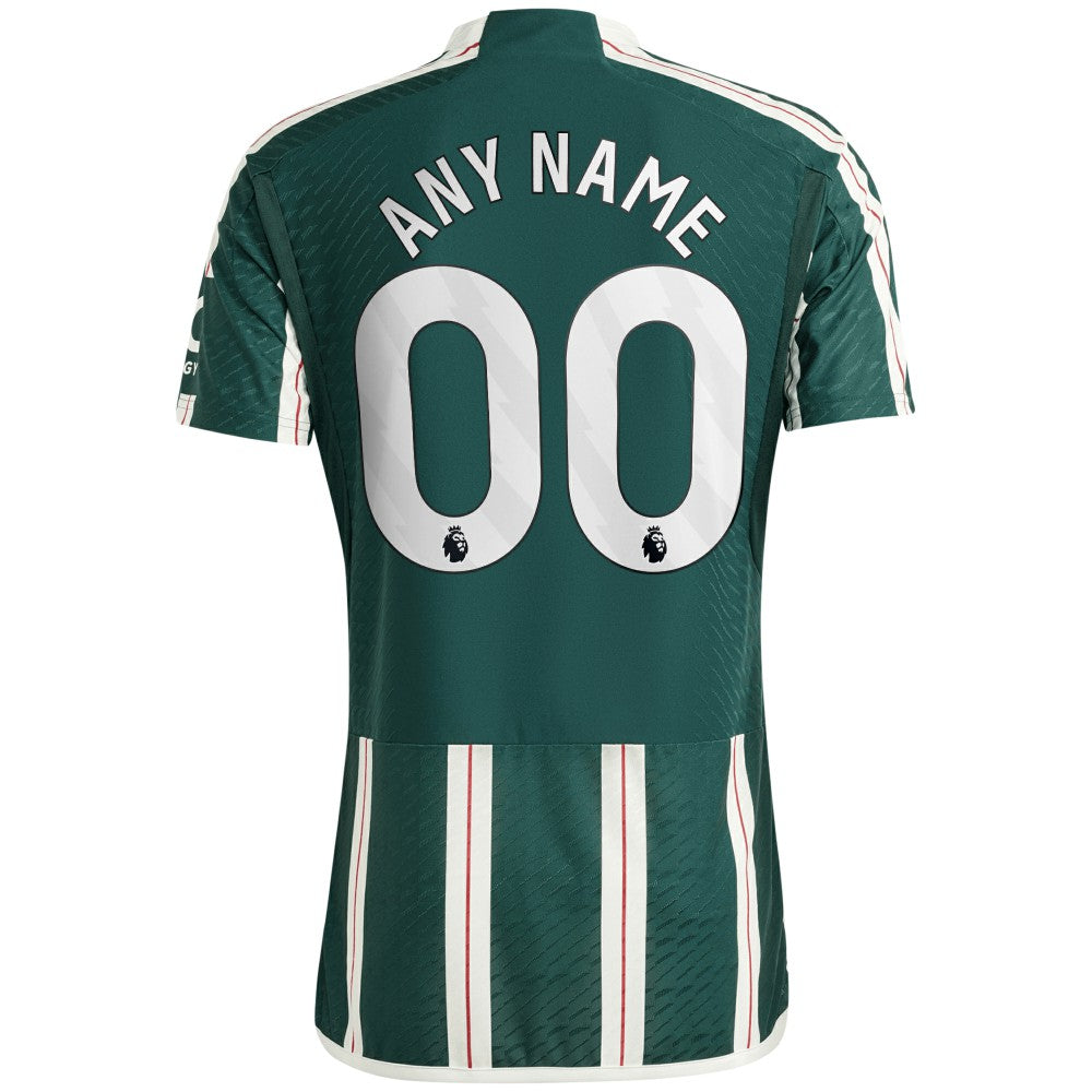 Adidas - Manchester United 2023/24 Away Custom Jersey - Green