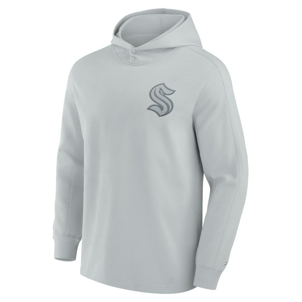 Seattle Kraken Fanatics Elements Lightweight Tri-Blend Fleece Hoodie - Gray | Fanatics on sale