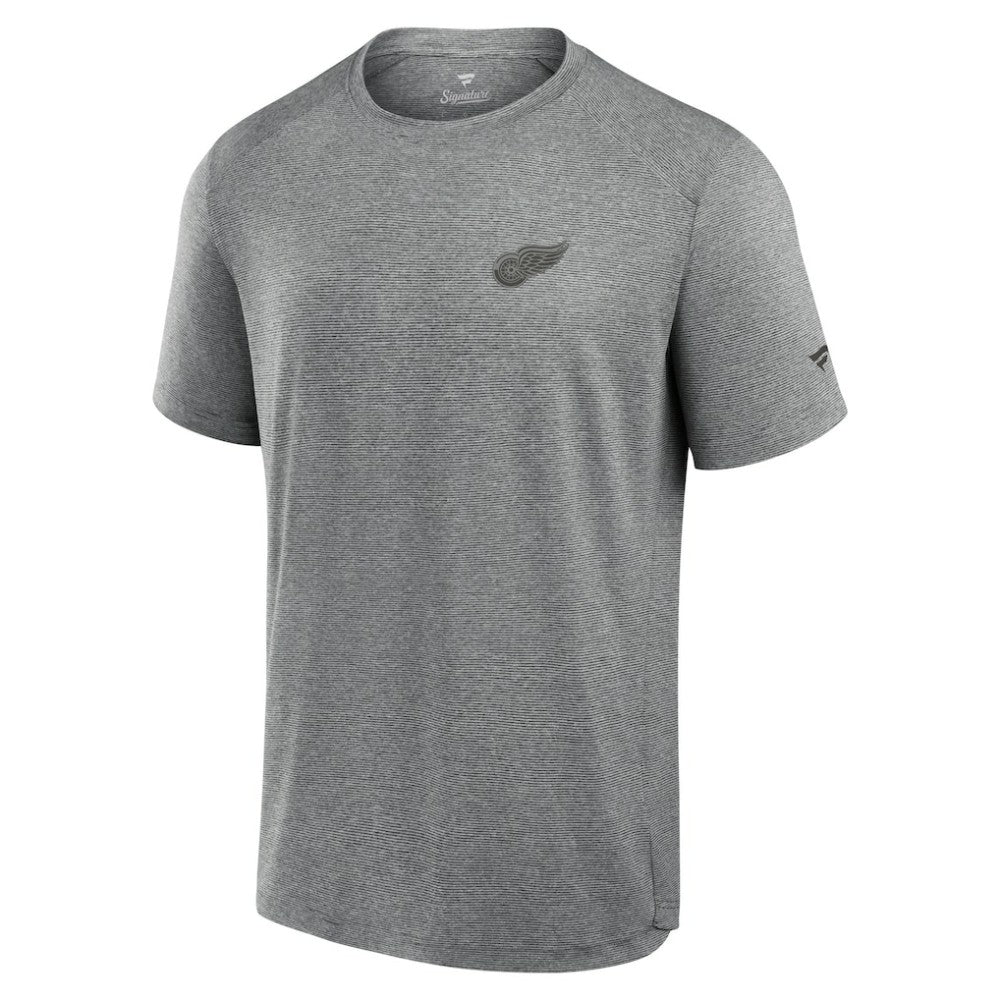 Detroit Red Wings Fanatics Front Office Tech T-Shirt - Black | Fanatics on sale