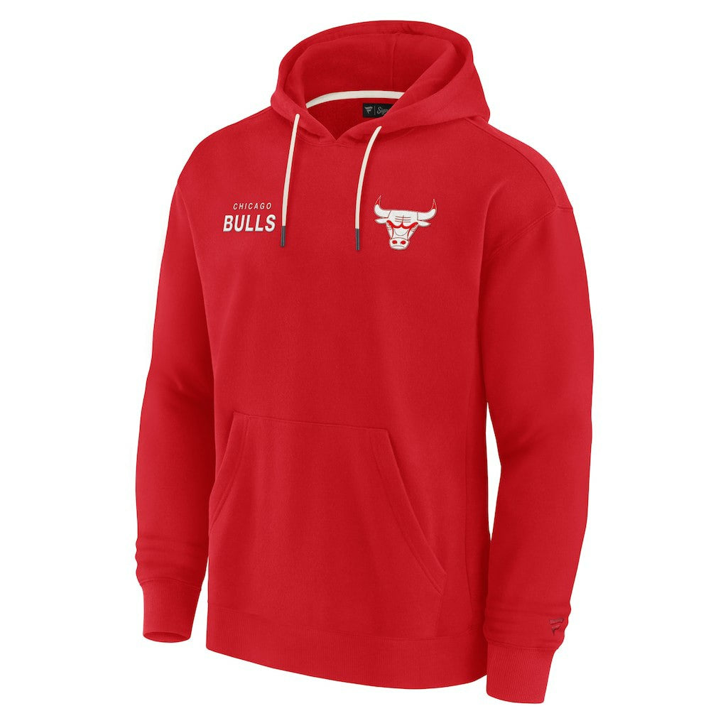 Fanatics Chicago Bulls Unisex Elements Super Soft Fleece Pullover Hoodie Red