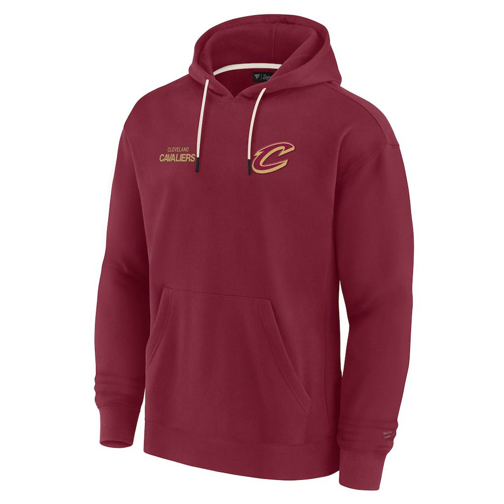 Fanatics Cleveland Cavaliers Unisex Elements Super Soft Fleece Pullover Hoodie Wine