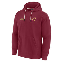 Fanatics Cleveland Cavaliers Unisex Elements Super Soft Fleece Pullover Hoodie Wine