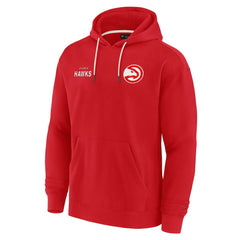 Fanatics Atlanta Hawks Unisex Elements Super Soft Fleece Pullover Hoodie Red