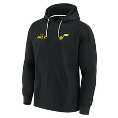 Fanatics Utah Jazz Unisex Elements Super Soft Fleece Pullover Hoodie Black