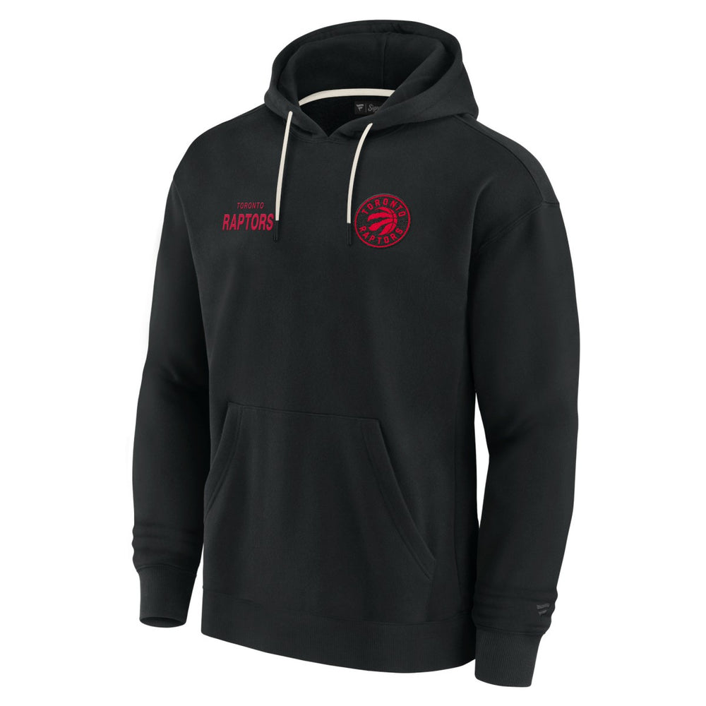 Fanatics Toronto Raptors Unisex Elements Super Soft Fleece Pullover Hoodie Black