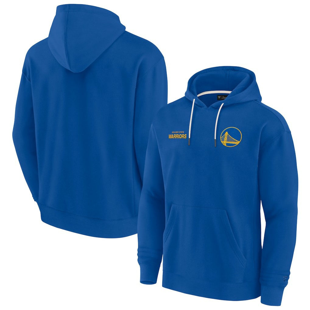Fanatics Golden State Warriors Unisex Elements Super Soft Fleece Pullover Hoodie Royal