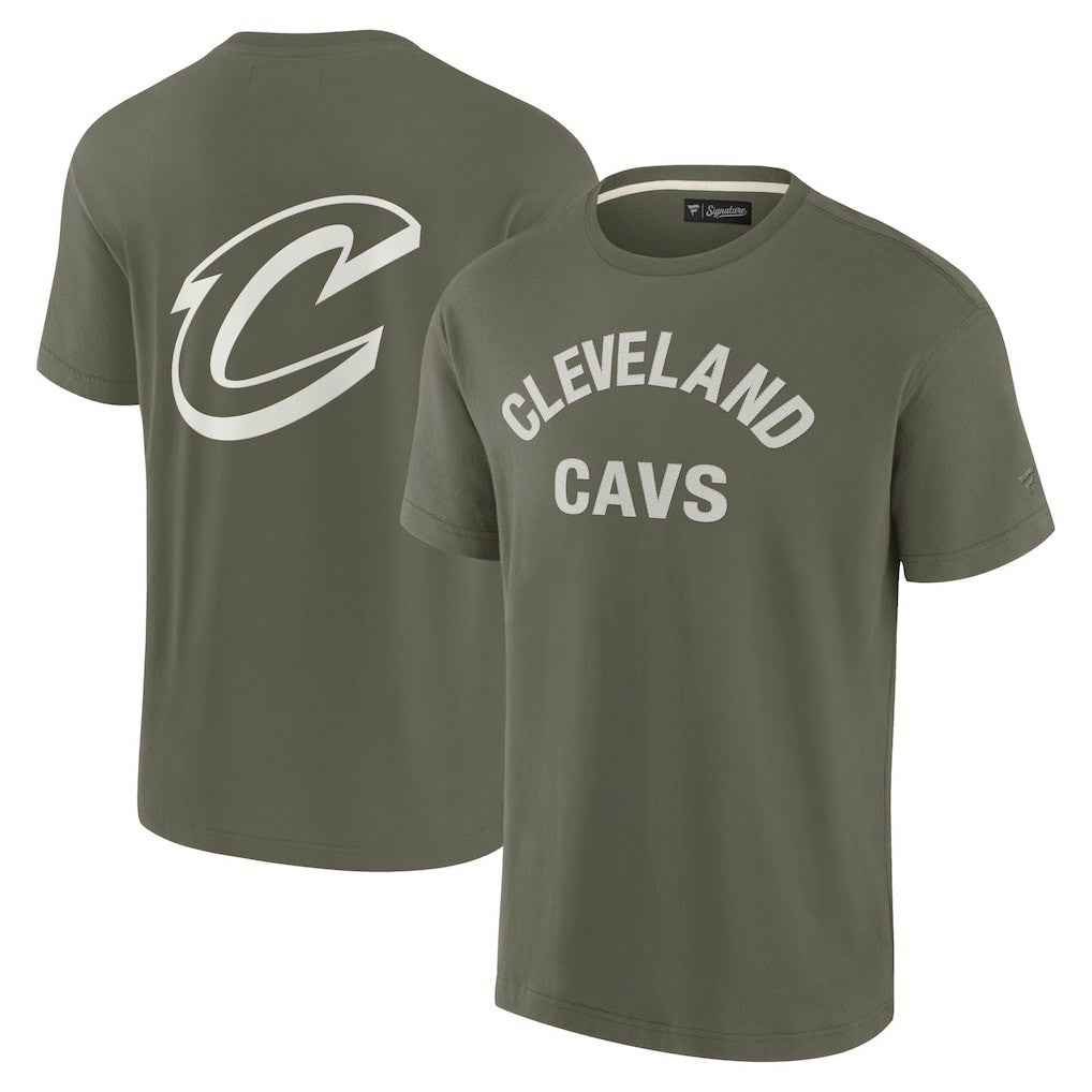 Fanatics Cleveland Cavaliers Unisex Elements Super Soft Short Sleeve T-Shirt Olive