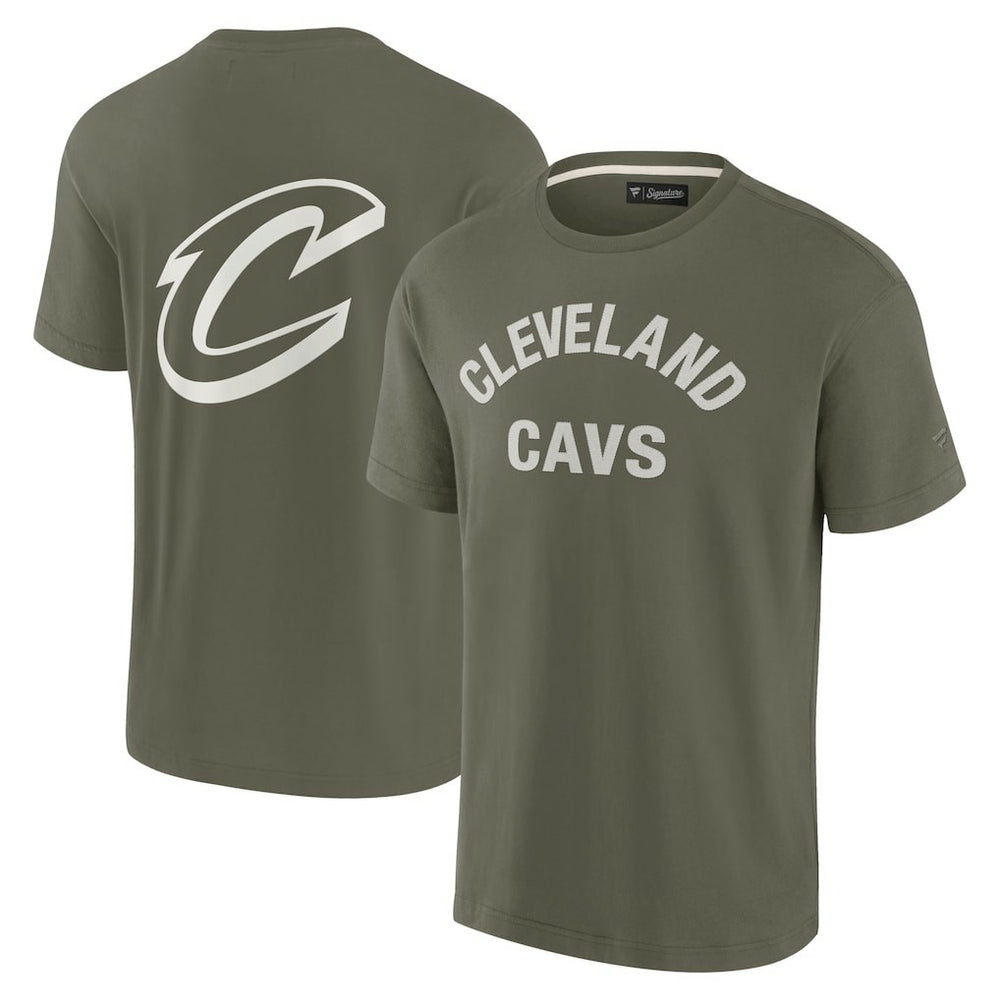 Fanatics Cleveland Cavaliers Unisex Elements Super Soft Short Sleeve T-Shirt Olive
