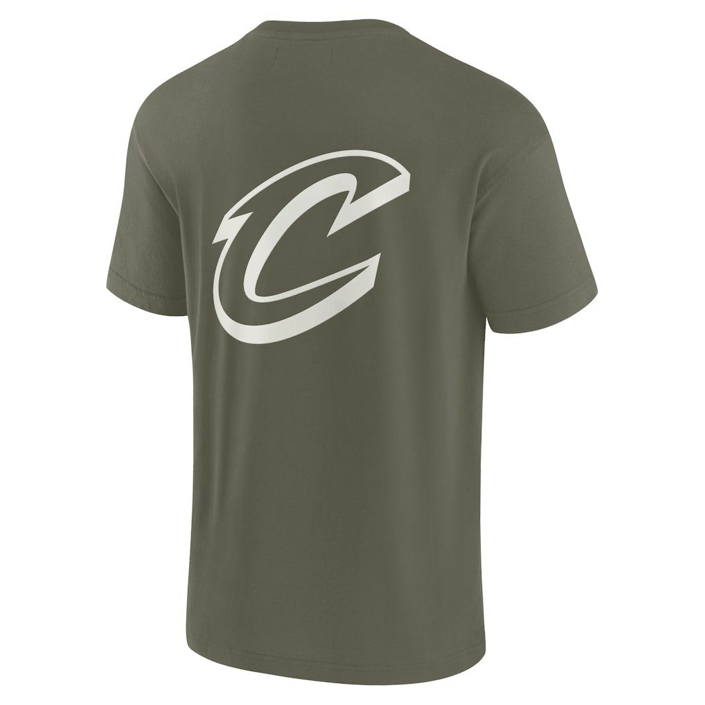 Fanatics Cleveland Cavaliers Unisex Elements Super Soft Short Sleeve T-Shirt Olive
