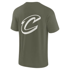 Fanatics Cleveland Cavaliers Unisex Elements Super Soft Short Sleeve T-Shirt Olive