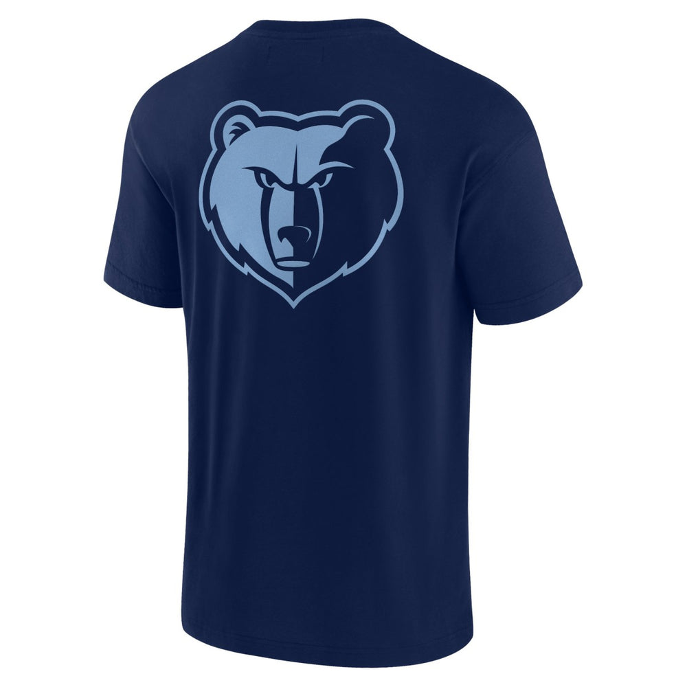 Fanatics Memphis Grizzlies Unisex Elements Super Soft Short Sleeve T-Shirt Navy