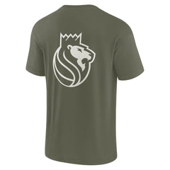 Fanatics Sacramento Kings Unisex Elements Super Soft Short Sleeve T-Shirt Olive
