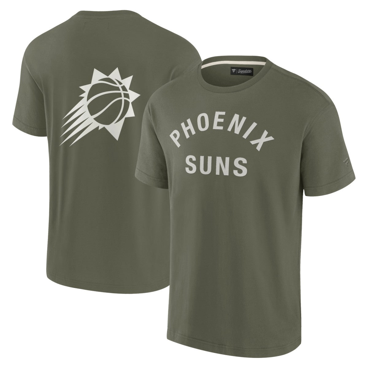 Fanatics Phoenix Suns Unisex Elements Super Soft Short Sleeve T-Shirt Olive