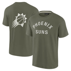 Fanatics Phoenix Suns Unisex Elements Super Soft Short Sleeve T-Shirt Olive