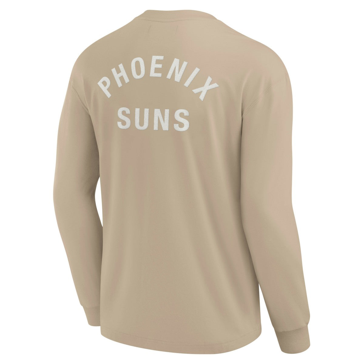 Fanatics Phoenix Suns Unisex Elements Super Soft Long Sleeve T-Shirt Khaki